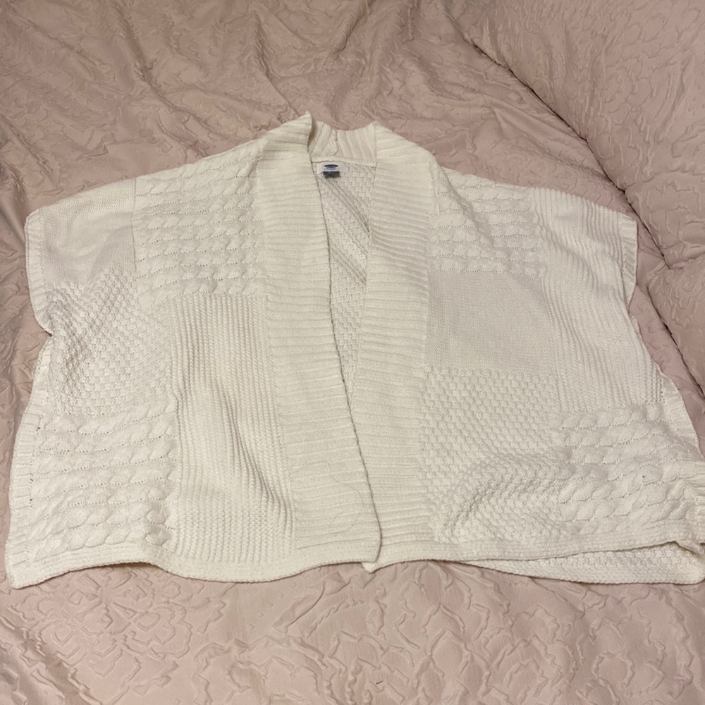 Open front poncho